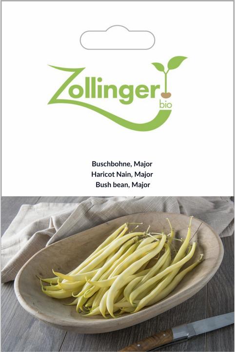 Produktbild Zollinger Bio Buschbohne, Major