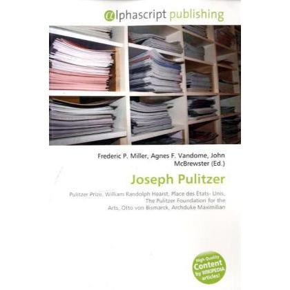 Joseph Pulitzer, Fachbücher