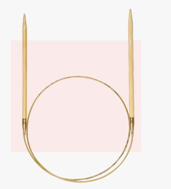 addi Gustav Selter GmbH & Co. KG circular knitting needle Bamboo, 80cm, gauge 6.5
