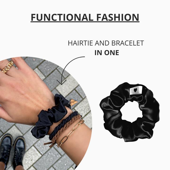 Actual product image Bellody Original silk scrunchies (Hair tie)