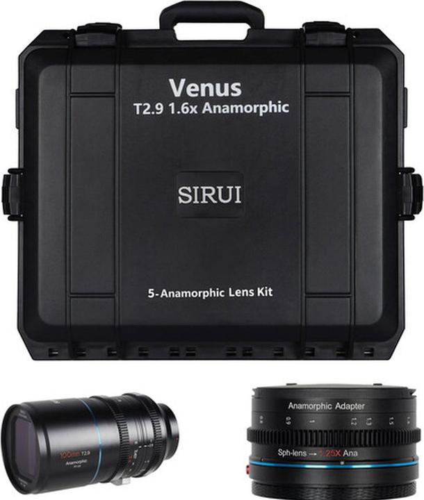 Actual product image Sirui Fixed focal length Venus 100mm T/2.9 + 1.25x ADP - L-mount (L-Mount, full size)