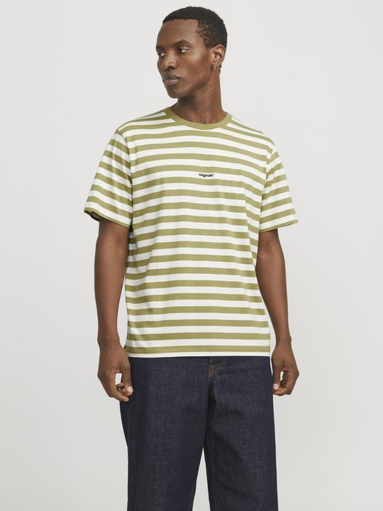 Actual product image Jack & Jones Gestreift Rundhalsausschnitt T-shirt T-shirt (XS)