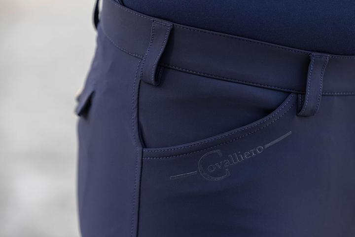 Productafbeelding Kerbl Rijbroek Techno II f. Heren donkerblauw, maat 54, volledig zitvlak (54)