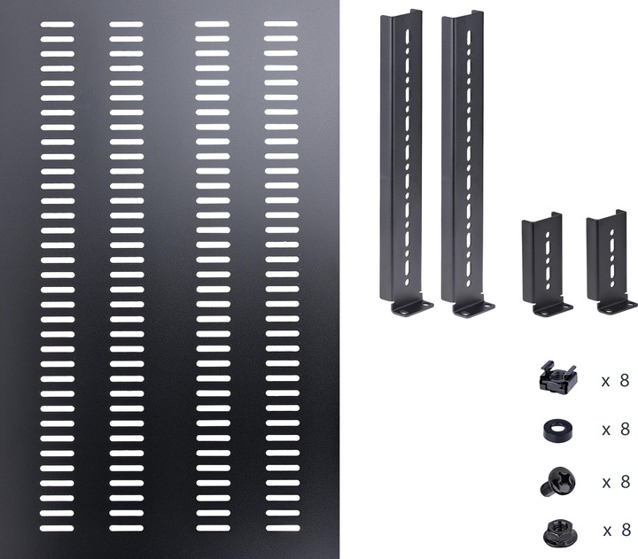 Image du produit StarTech Étagère réglable 1U pour rack/armoire de serveur jusqu'à 113 kg - Étagère de serveur 1U ventilée