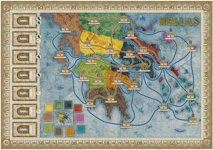 Image du produit PDV09721 - Concordia Venus, pour 2-6 joueurs, à partir de 12 ans (extension) (Allemand, Anglais, 2 - 6 Joueur)