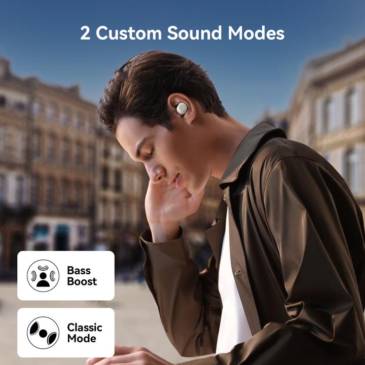 Image du produit Joyroom Jdots JR-DB3 TWS Wireless Headphones - White (8 h, Sans fil)