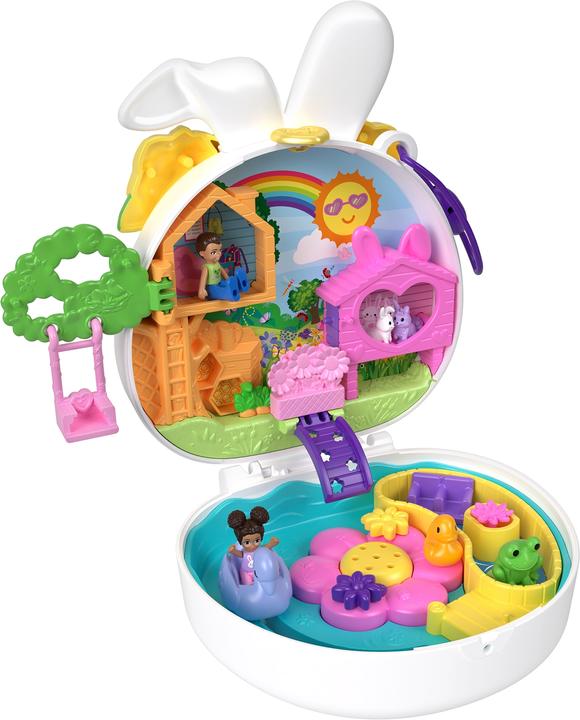 Produktbild Polly Pocket Blumen-Häschen Schatulle