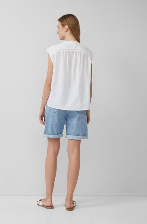 Immagine prodotto s.Oliver Bluse Weites Blusentop mit Raffung und Spitzen-Detail (48)