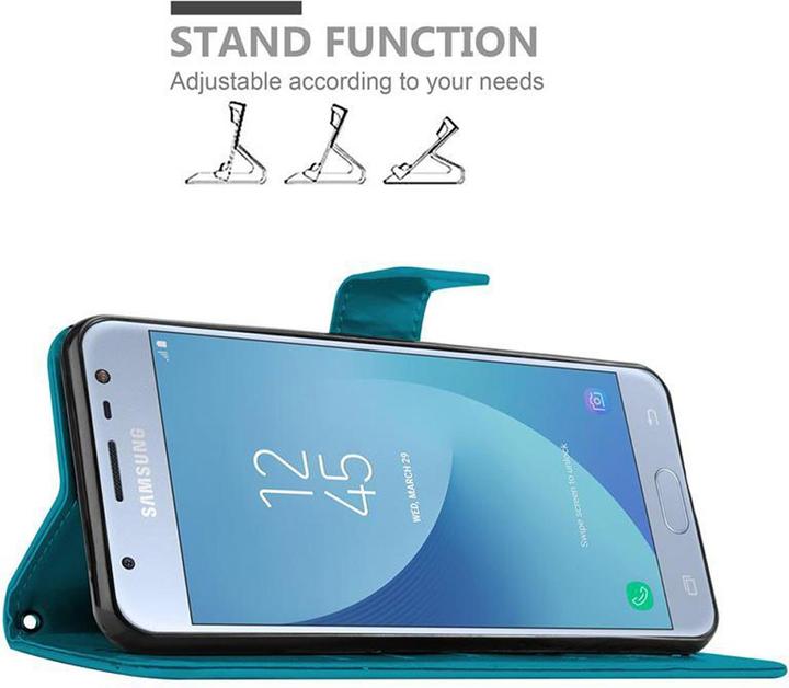 Produktbild Cadorabo Flower Book Cover (Samsung Galaxy J3 2017 (US Version))