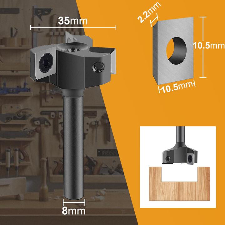 Image du produit SpeTool Fraise à surfacer