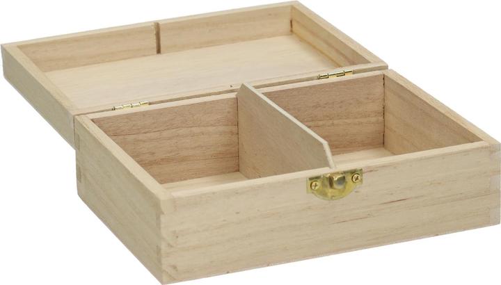 Image du produit Playwood Boîte à cartes en bois avec couvercle à charnière