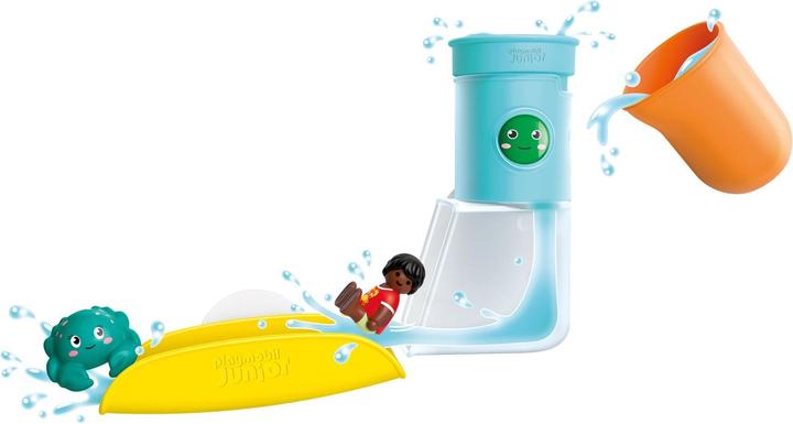 Actual product image Playmobil JUNIOR AQUA: Waterfall tank with slide (71775, Playmobil Junior)