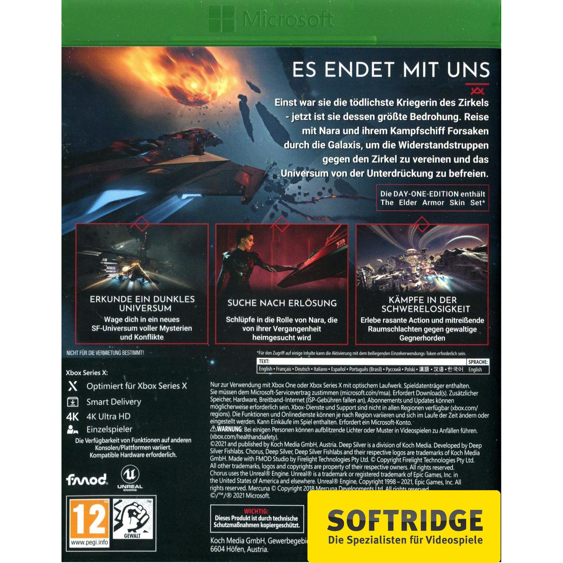 Thumbnail - Deep Silver, Chorus Day One Edition