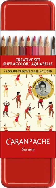 Actual product image Caran d'Ache Farbstifte Supracolor Nina Cosford Special Edition (12x)