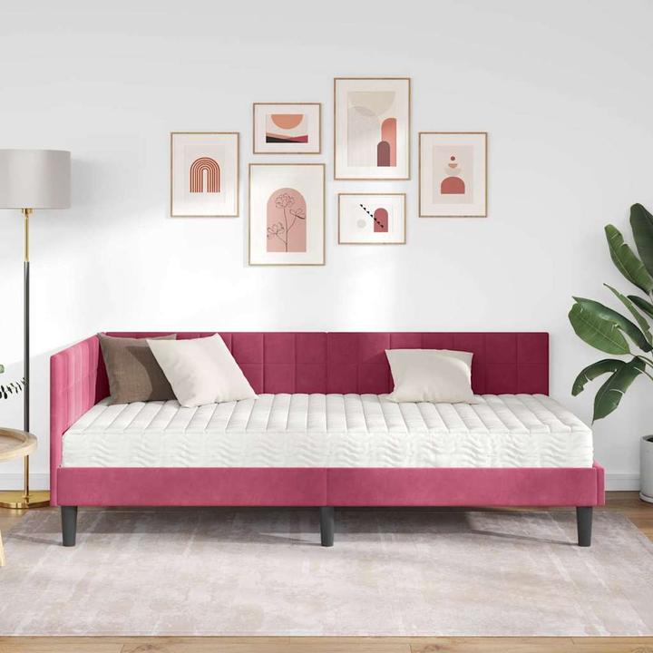 Produktbild vidaXL Plattformbett (90 x 200 cm)