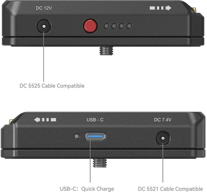 Actual product image SmallRig Battery adapter mounting plate kit (Camera battery power adapter)