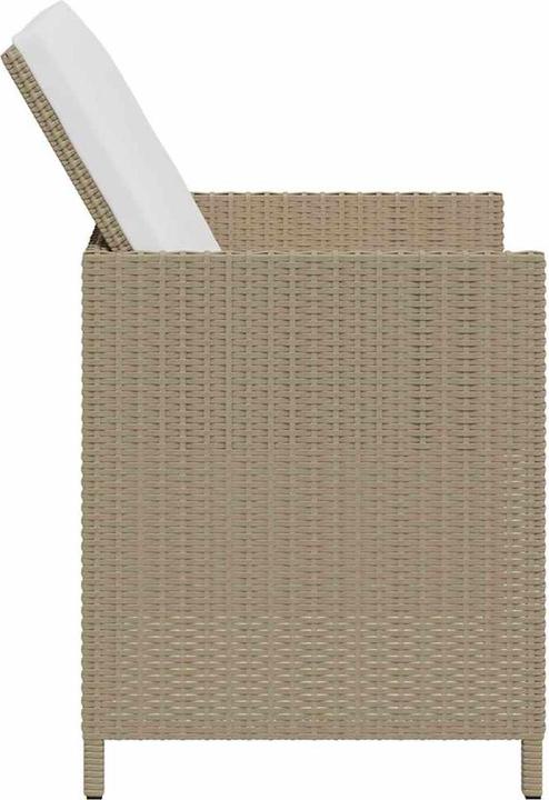 Produktbild vidaXL Gartenstuhl und Hocker