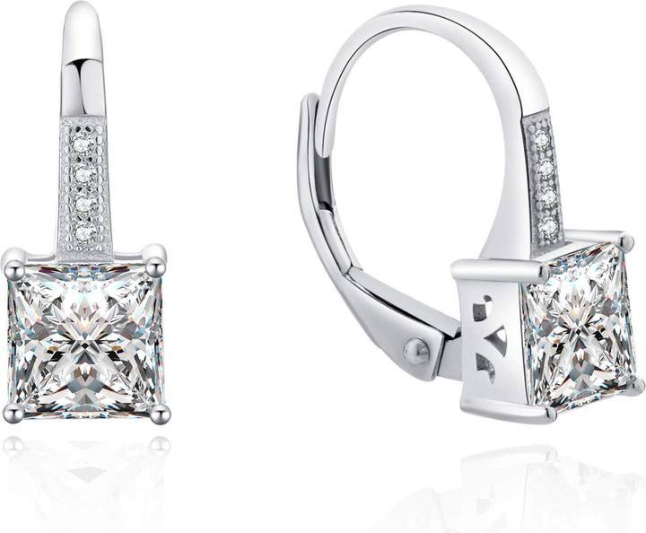 Immagine prodotto Moiss Orecchini originali in argento con zirconi chiari E0000665 (L)