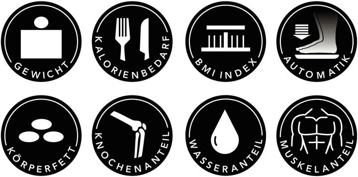 Image du produit Maxxmee Balance d'analyse corporelle (180 kg)