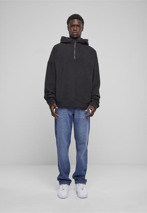 Produktbild Urban Classics Oversized Polar Fleece Half Zip Hoody - 126811 (S)