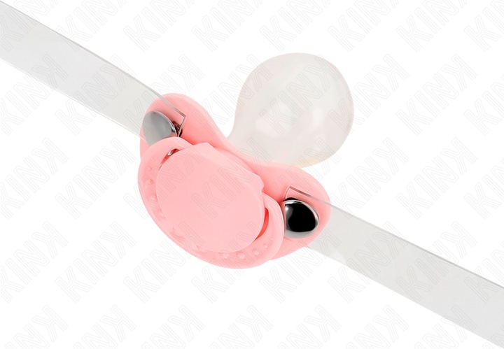 Produktbild Pipedream KINK - ROSA SCHNULLERFORM-SPITZE 5,5 x 4 CM VERSTELLBAR 43-60 CM