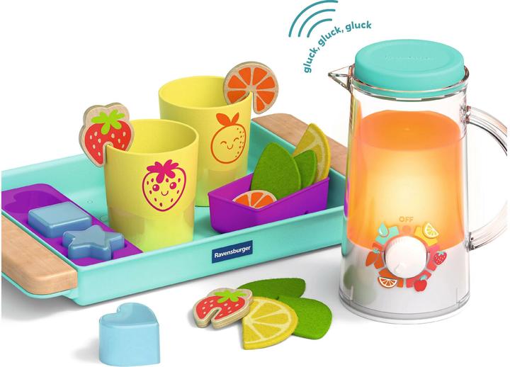 Image du produit Ravensburger Ensemble de jeu de boissons Play+ : Cool Drinks - Pretend Play Set, Jouets 18 mois et + (Allemand)