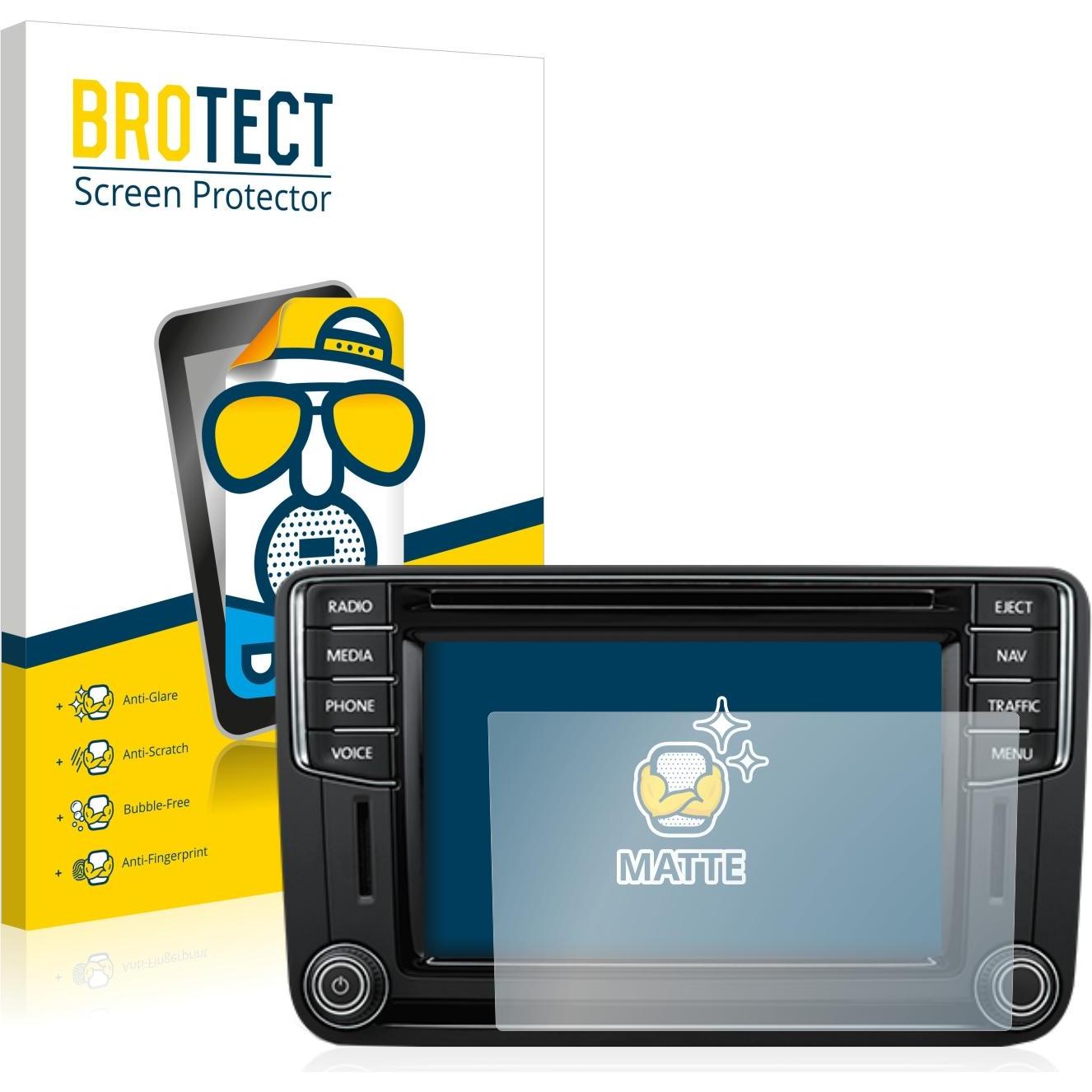 BROTECT, Fahrzeug Navigation Zubehör, Entspiegelungs-Schutzfolie Displayschutz Matt