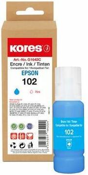 Produktbild Kores Tintenflasche G1642BK ersetzt EPSON 102 (BK)