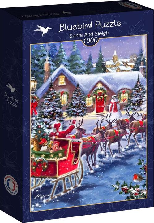 Immagine prodotto Bluebird Puzzle 1000 pezzi Babbo Natale e Slitta (1000 pezzi)