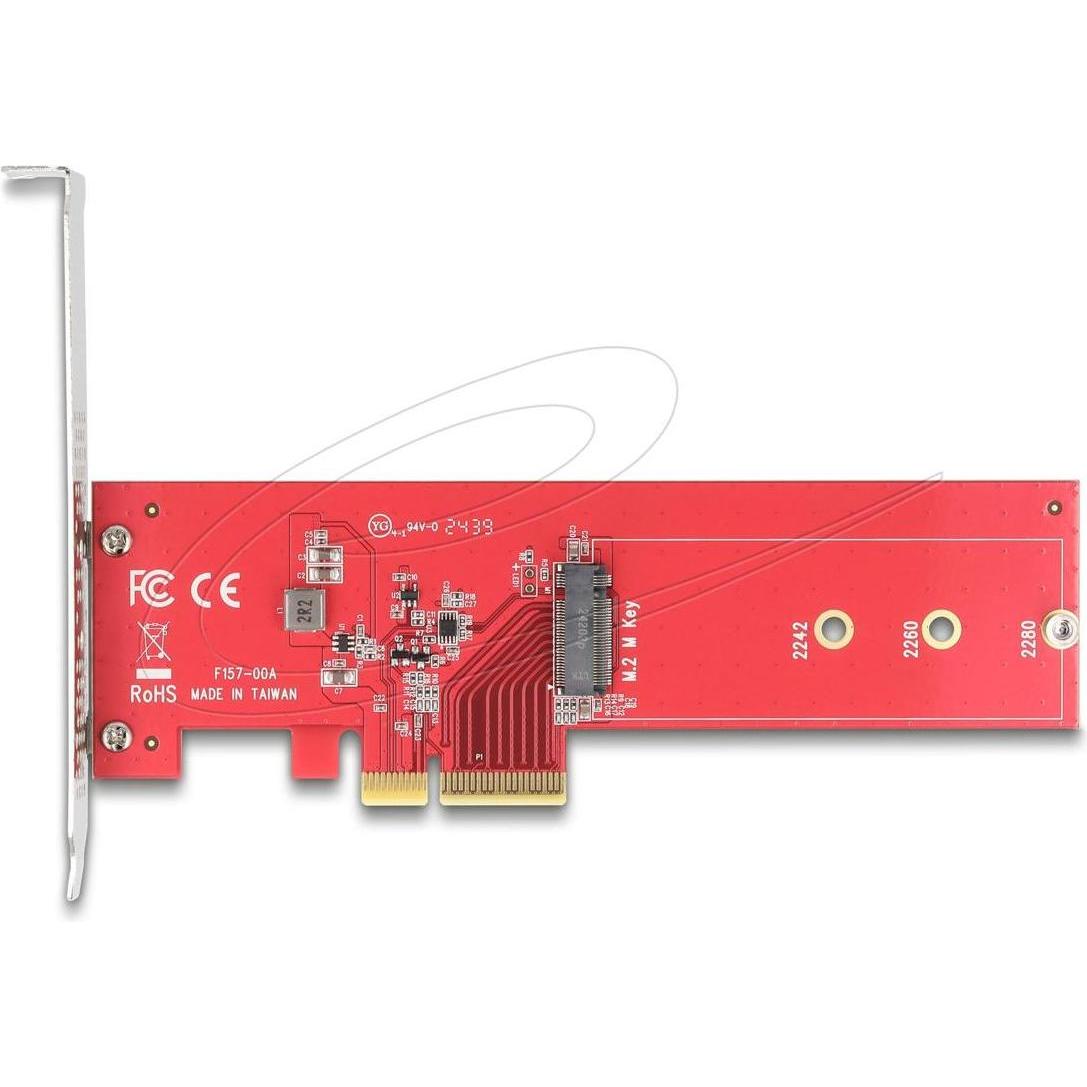 Delock Scheda PCI Express 5.0 x4, Controller di archiviazione