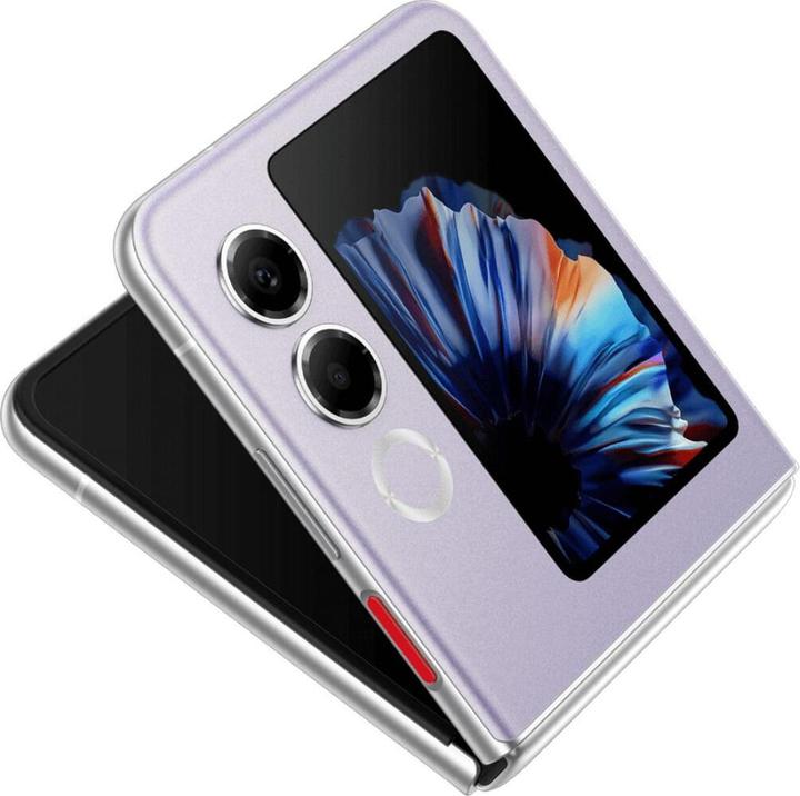 Actual product image ZTE NUBIA FLIP 2 5G DS 8+256 TIM LILAC PURPLE (256 GB, Crimson, Lilac Purple, 6.90", Dual SIM, 5G)