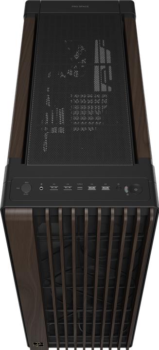 Actual product image ASUS Geh Proart Pa602 Walnut Wood Metal Pwm Modern Black (ATX, DTX, E-ATX, mATX, Mini-DTX, Mini-ITX)