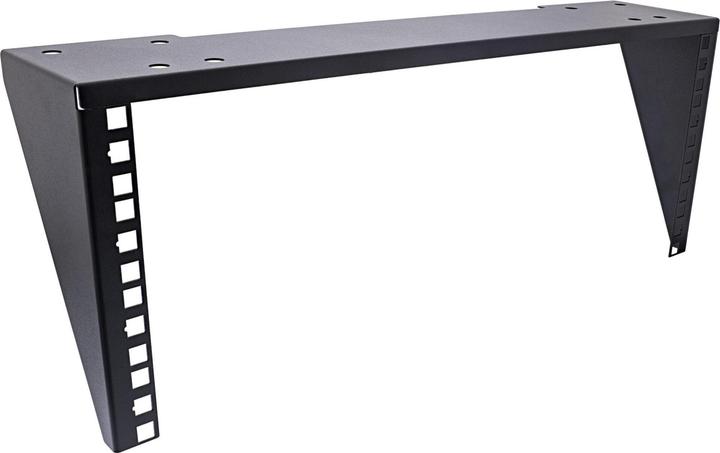 Produktbild InLine 19" Rack zur Untertisch-Montage, 4HE, schwarz