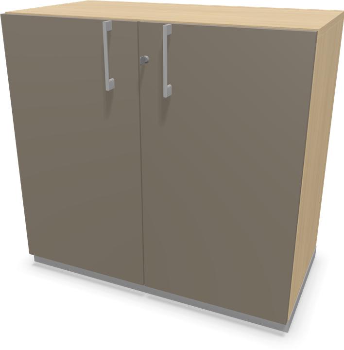 Cubanite grey, Oak decor bleached, Silver grey