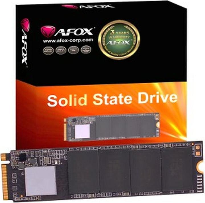 Actual product image AFOX ME300-256GN Internal Solid State Drive M.2 256 GB PCI Express 3.0 3D NAND NVMe (256 GB, M.2 2280)
