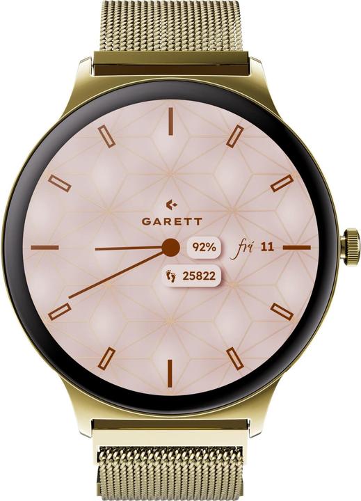 Produktbild Garett Smartwatch Verona 2 zlatá MESH steel