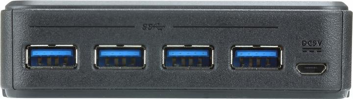 Produktbild Aten US3344 4 x 4 USB 3.2 Gen1 Peripherie-Freigabe-Switch (USB-C, 4 Ports)
