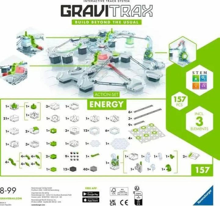 Image du produit Ravensburger GraviTrax GraviTrax Action-Set Energy