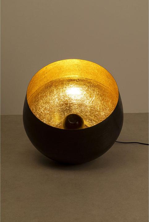 Actual product image Kare Design Floor lamp Apollon Smooth black round 50 (E27)