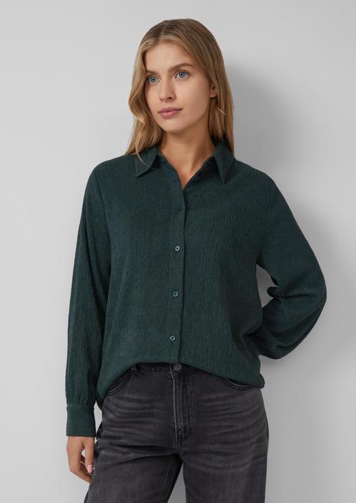 Immagine prodotto s.Oliver Bluse Strukturierte Jersey-Bluse mit Raffung am Rücken (46)