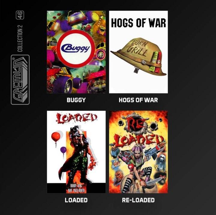 Actual product image Blaze Evercade Gremlin Collection 2 Cartridge (Evercade)