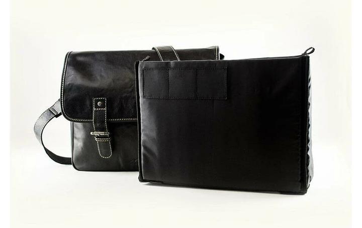 Actual product image Alpenleder Camera bag reporter (Camera shoulder bag, 12.12 l)