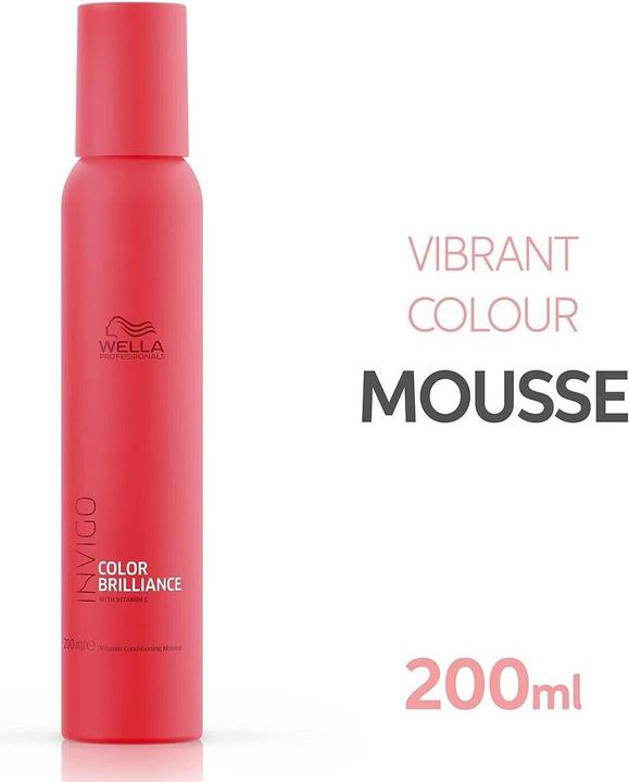 Produktbild Wella Invigo Color Brilliance Vitamin Conditioning Mousse (Leave-In) (200 ml)