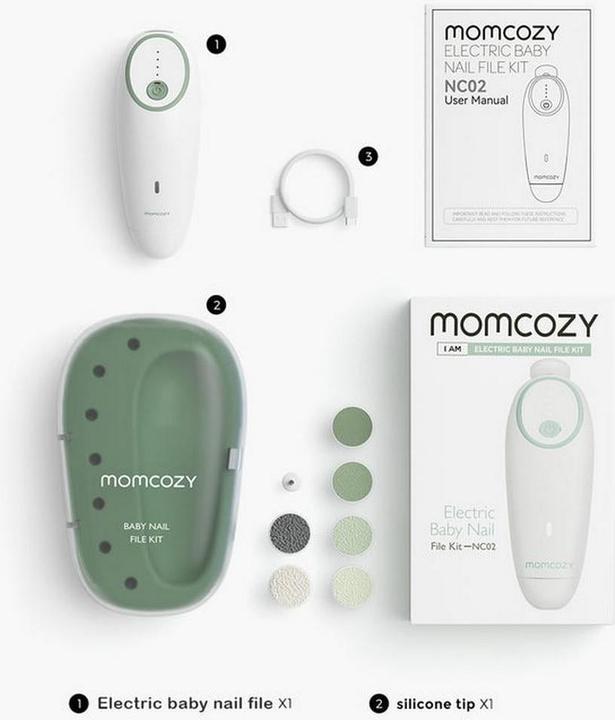 Image du produit Momcozy Lime à ongles pour bébé