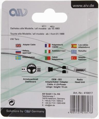 Produktbild AIV 410817 Adapter