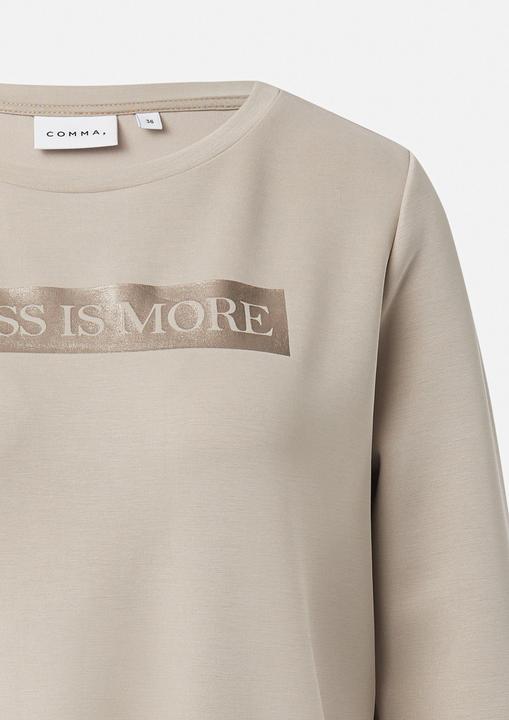 Produktbild Comma Sweatshirt Weiches Sweatshirt mit Artwork und Schnürung (40)