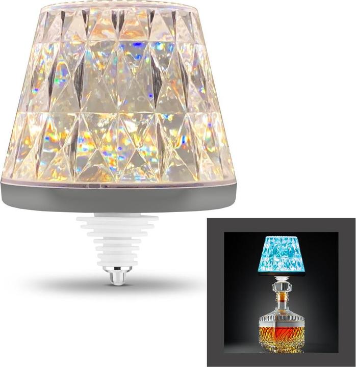 Actual product image REV LED bottle light
