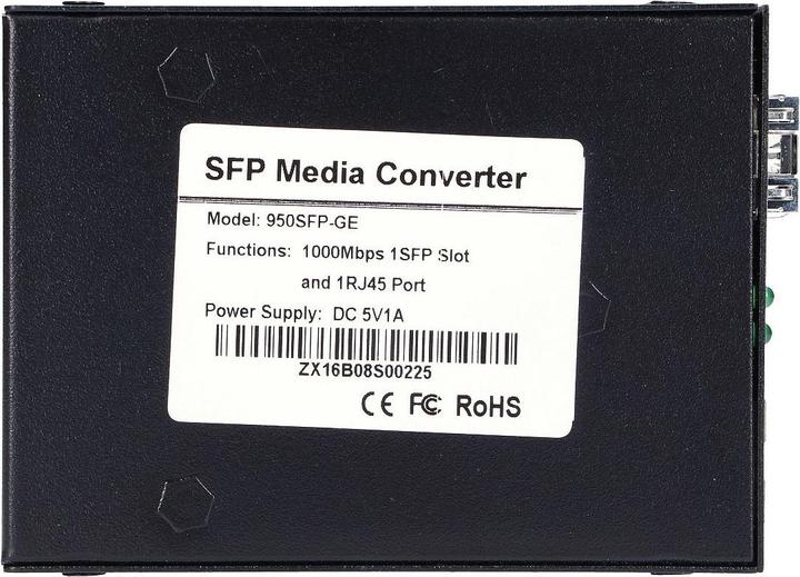 Image du produit Extralink SEDIR FIBER ETHERNET MEDIA CONVERTER 1X SFP 1X RJ45 - MC220 - convertisseur - fibre optique (FO)