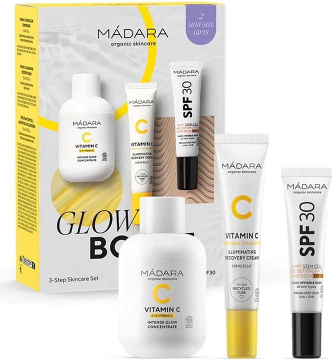Immagine prodotto Madara MDARA - Set regalo per il trattamento illuminante Glow Boost (Set per la cura del viso)