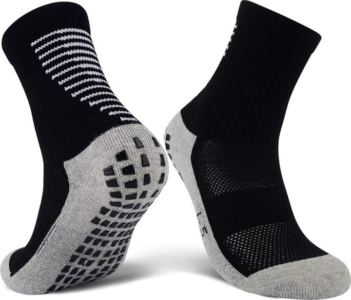 Actual product image Cbx Football Set Football Socks and Shin Guards Size L Black (L)
